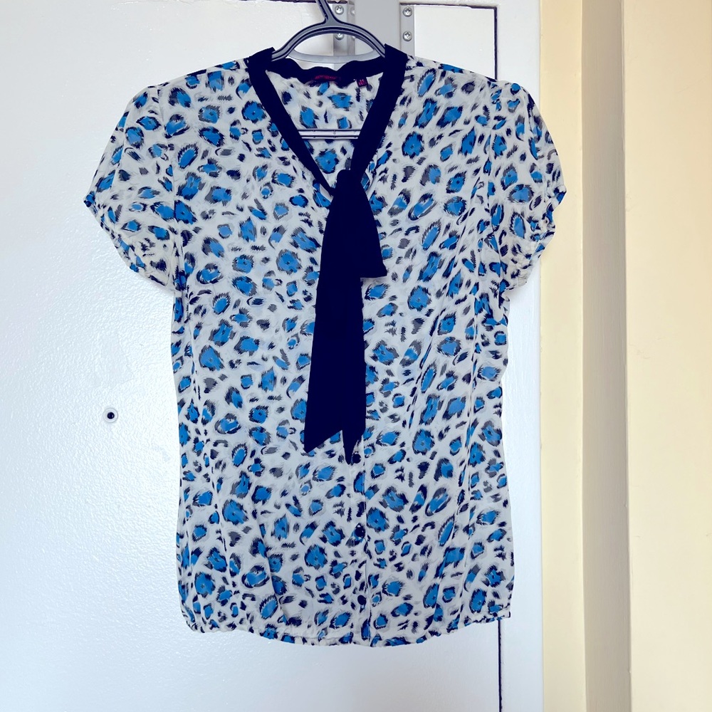Leopard print top in size medium
